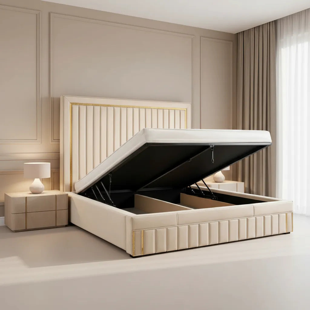 Plush Deluxe Ottoman Bed