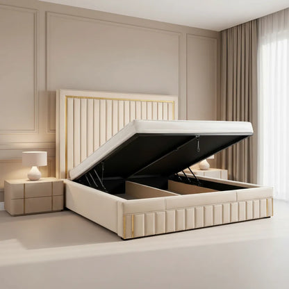 Plush Deluxe Ottoman Bed