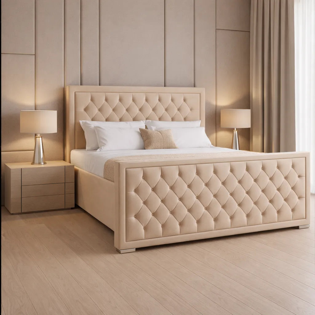 Princess Plush Ottoman Bed