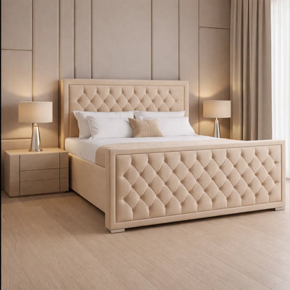 Princess Plush Ottoman Bed