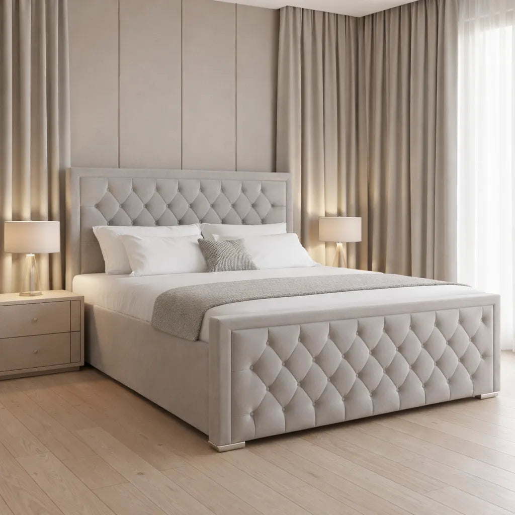 Princess Plush Ottoman Bed