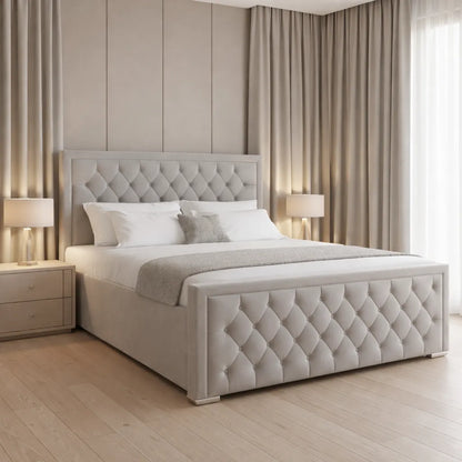 Princess Plush Ottoman Bed