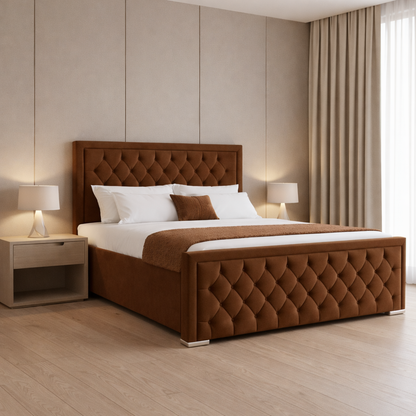 Princess Plush Ottoman Bed