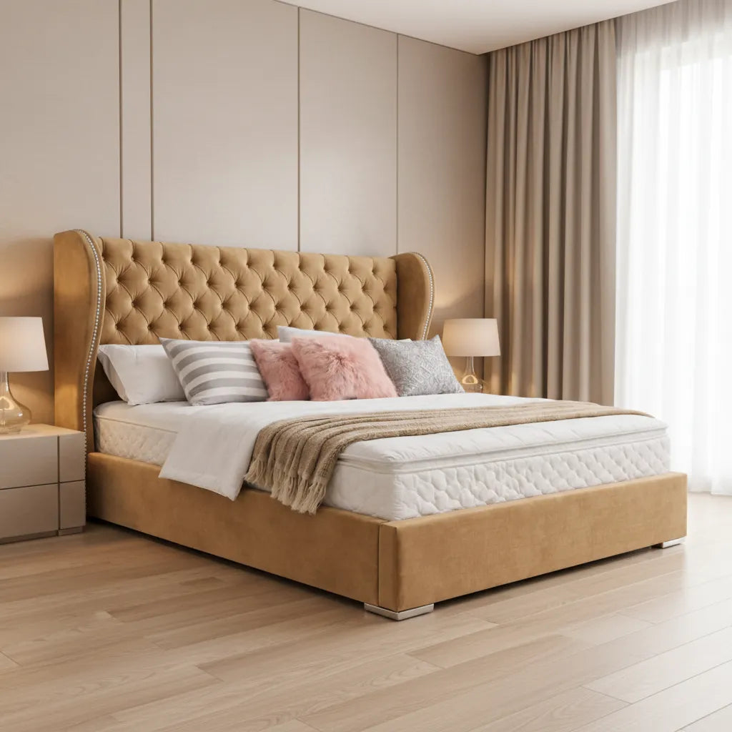 Oxford Plush Ottoman Bed