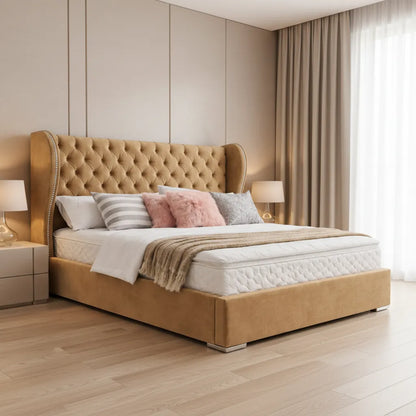 Oxford Plush Ottoman Bed