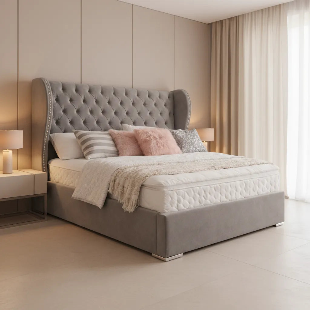 Oxford Plush Ottoman Bed