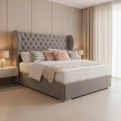Oxford Plush Ottoman Bed