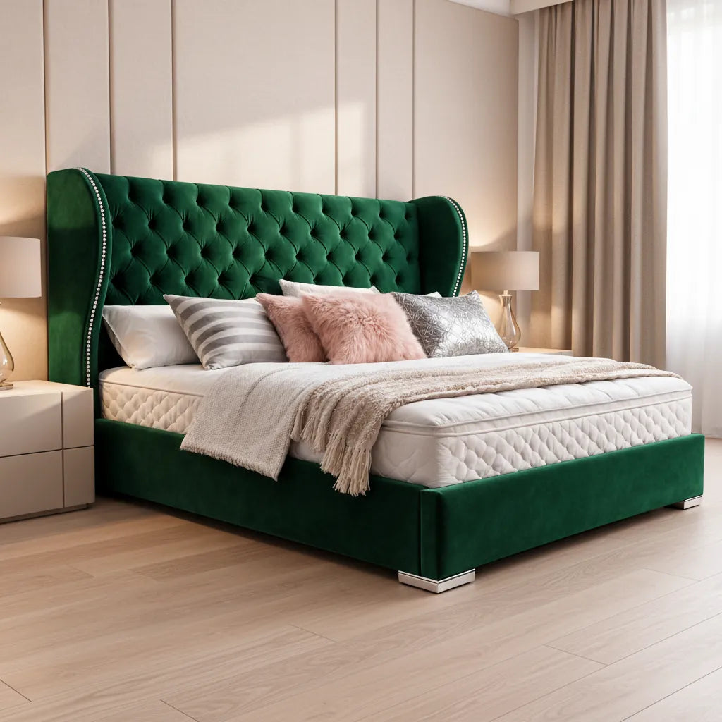 Oxford Plush Ottoman Bed