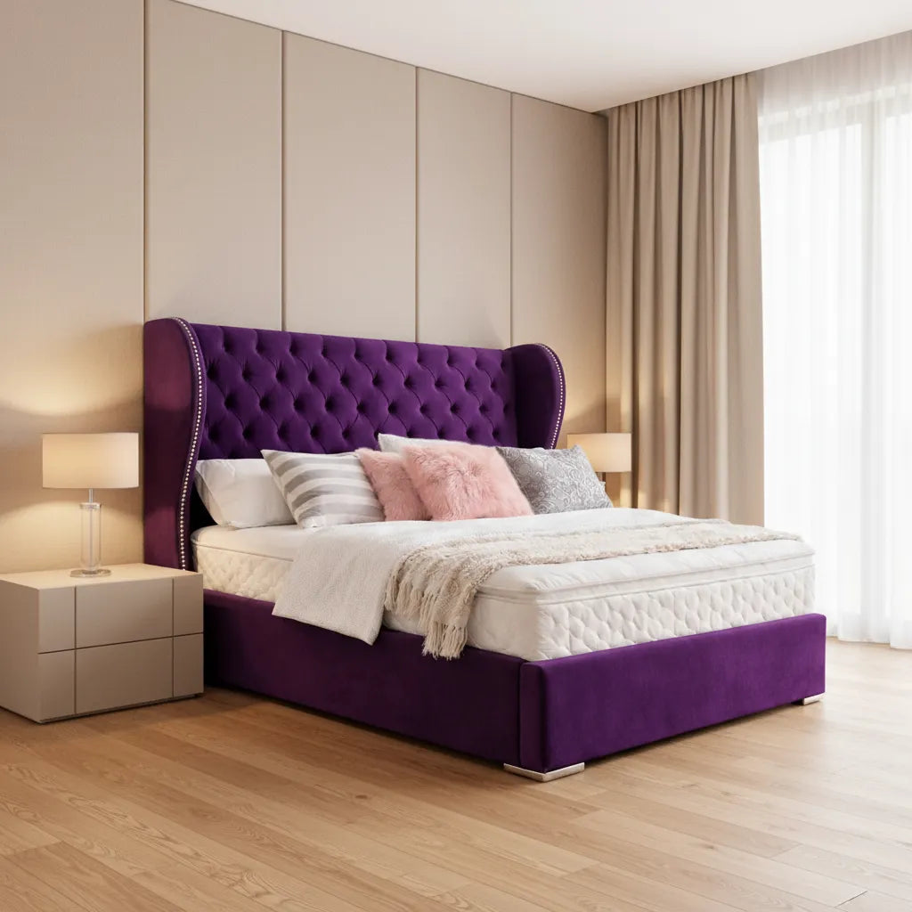 Oxford Plush Ottoman Bed