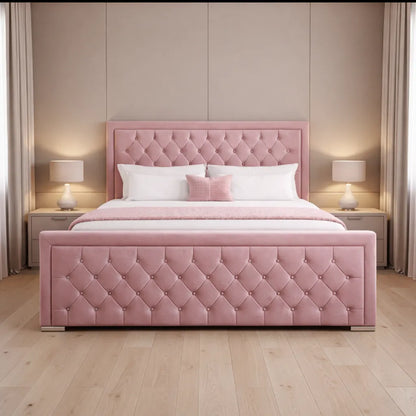 Princess Plush Ottoman Bed