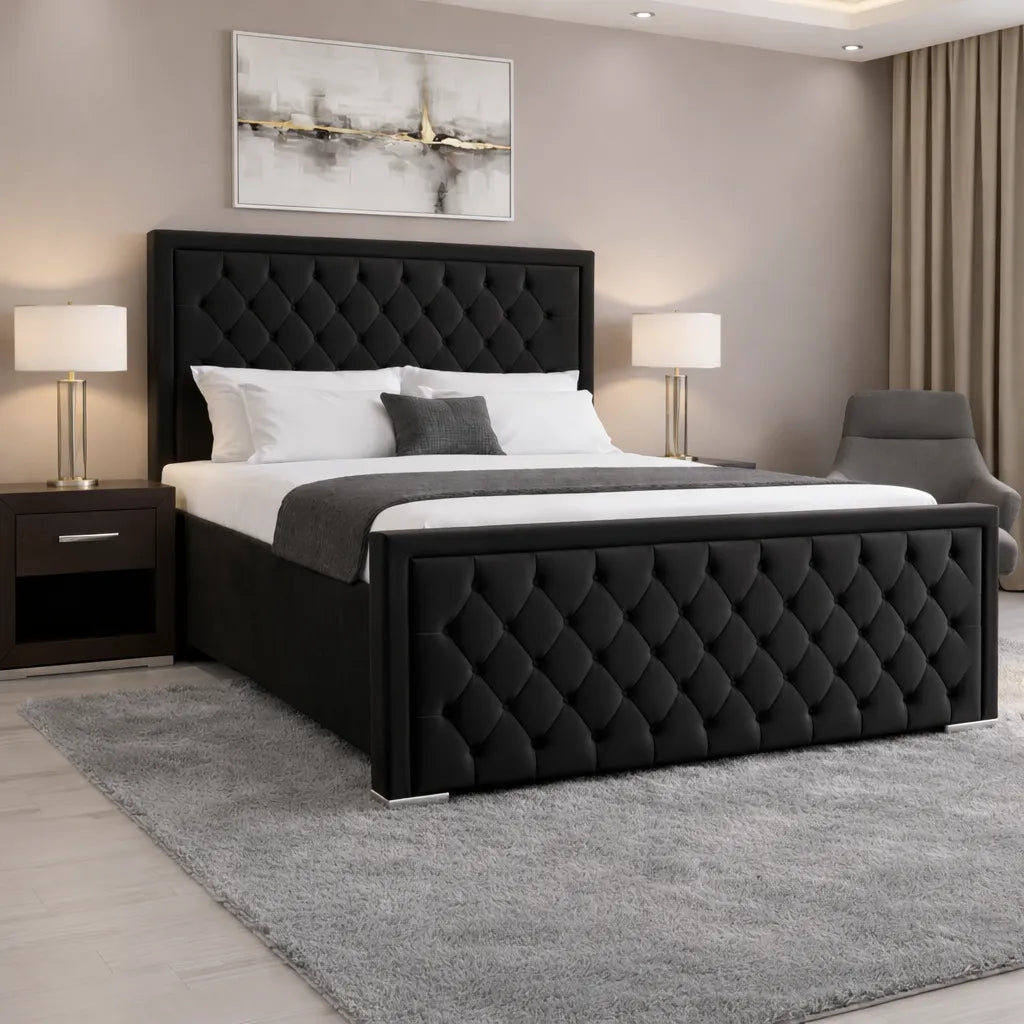 Princess Plush Ottoman Bed