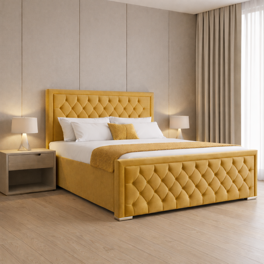 Princess Plush Ottoman Bed