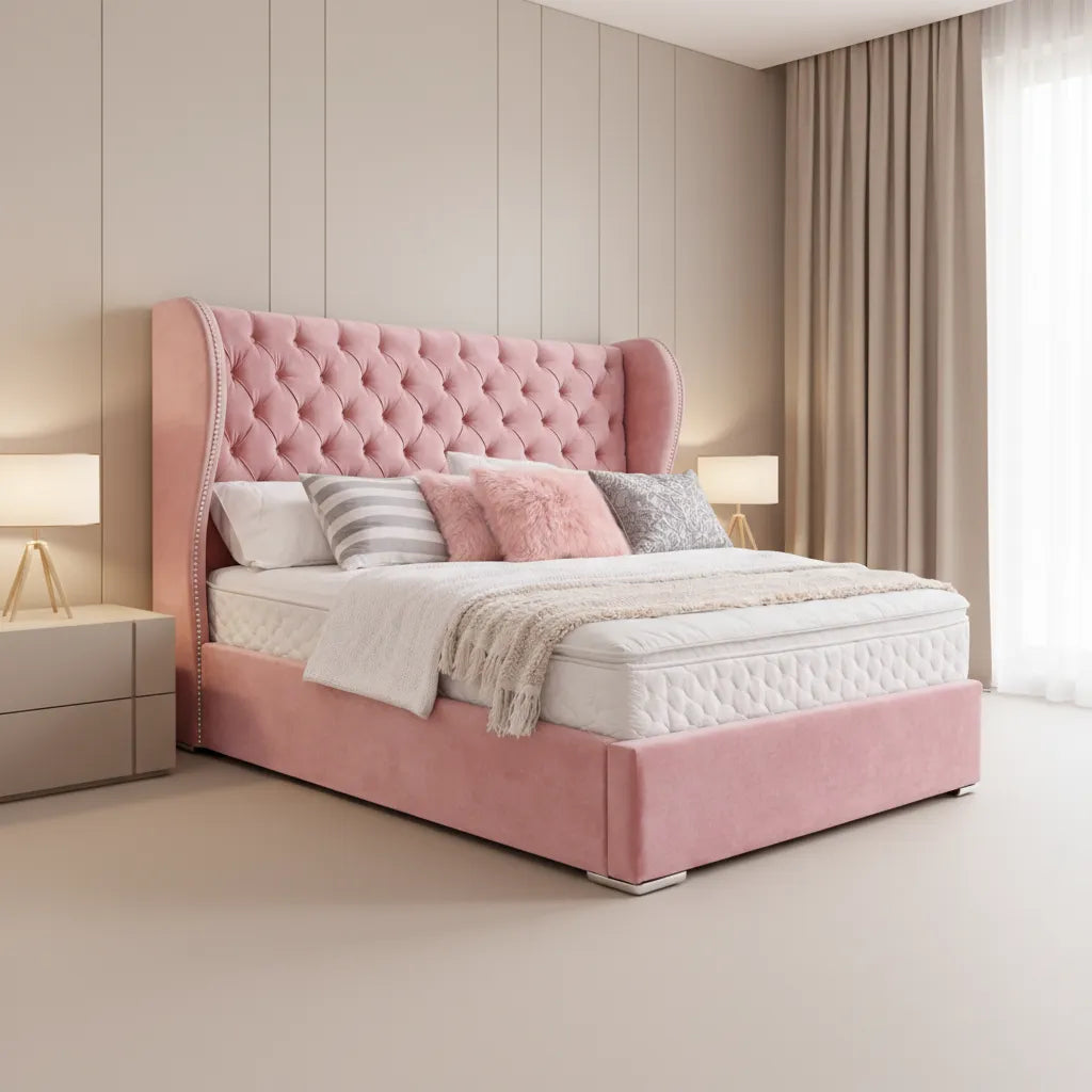 Oxford Plush Ottoman Bed