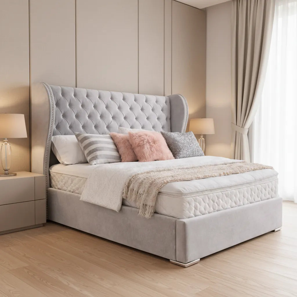 Oxford Plush Ottoman Bed